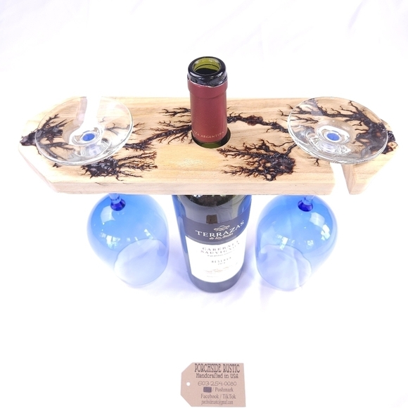 NEW Custom Fractal Wine Caddy - Picture 1 of 8